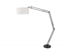 STRESA moderne vloerlamp Zwart by Steinhauer 7680ZW